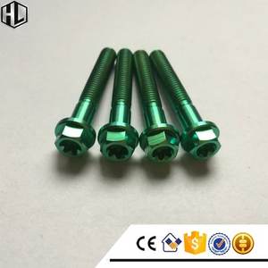 Personnalisé M6 Couleur Titane <span class=keywords><strong>Rc</strong></span> Autotaraudeuse Allen Torx Vis Hexagonale Boulon M3 M5 M6 Plat Fraisée Moto Titane Vis - Product Image 5