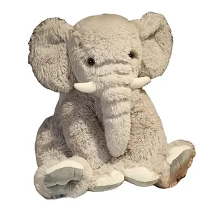 Grosir Boneka Gajah Bayi Mewah Boneka Binatang Menenangkan untuk Hadiah Anak-anak