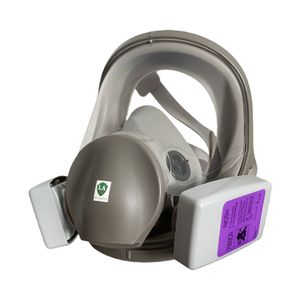 Máscara Respiradora De Rosto Completo Máscara De Gás De Silicone 6800 com <span class=keywords><strong>Face</strong></span> Protetora Respiratória Careta - Product Image 3