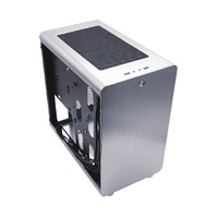 Boîtier en aluminium SKTC Q5, carte mère ATX pleine taille, alimentation puissante, ports USB 3.0 verticaux sur le devant, refroidissement par eau pour jeux, fabrication industrielle