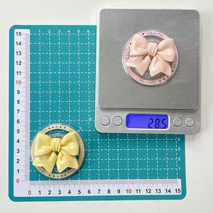 Bowknot Phone Grips Soporte de teléfono para <span class=keywords><strong>iPhone</strong></span> 17 16 15 Soporte de teléfono celular transparente plegable Accesorio Soporte magnético - Product Image 6