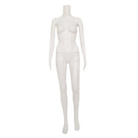 Nouvelle mode féminine prix d'usine réaliste mannequin affichage corps entier debout pose Mannequins en plastique mannequins sans tête
