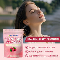 SPL OEM Vitamine Canneberge Probiotique pour Femmes – Complément Gommeux pour la Santé Intestinale – Probiotiques pour Femmes – Gommes à la Canneberge pour Femmes
