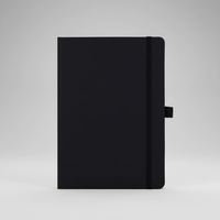 Carnet personnalisé en cuir PU avec logo, couverture rigide, sangle élastique – Cadeau d'affaires promotionnel