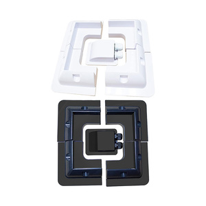Accessoire PV, kit de fixation <span class=keywords><strong>solaire</strong></span> sans perçage en ABS, 4/5/7 pièces, pour caravane, bateau, abri, fourgonnette, <span class=keywords><strong>garage</strong></span> - Product Image 2