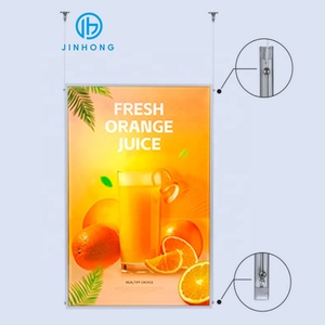 กล่องไฟโปสเตอร์กระจกเทมเปอร์บางพิเศษกล่องไฟบางเฉียบกรอบรูป LED กรอบรูปกรอบรูป - Product Image 5