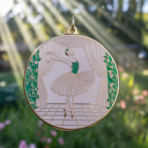 Fabrikant Groothandel Custom Metaal 3d Zacht Email Medailles En Trofeeën Latin Dance Competitie 1e 2e 3e Plaats Medailles - Product Image 6