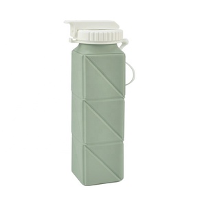 <span class=keywords><strong>Gobelet</strong></span> pliable en silicone moderne et portable de 620 ml avec paille et bouchon, personnalisable avec logo, pour sports de plein air, voyage, micro-ondes - Product Image 5