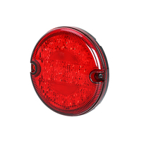 Feux arrière combinés ronds à LED de 95 mm avec ECE R6 R7 R23 R38 R10