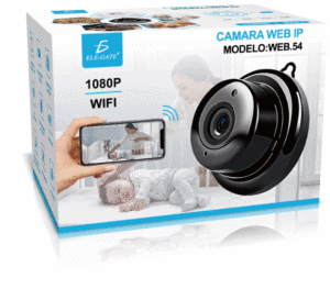 กล้องวงจรปิดขนาดเล็ก V380 1080P มองเห็นในเวลากลางคืน ควบคุมผ่านมือถือ - Product Image 1
