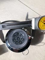 Lampe réflecteur LED circulaire simple 24V 18W ABS/PC pour éclairage de plafond de bus, application intérieure automobile