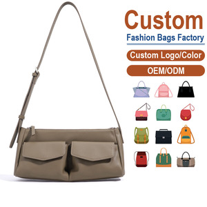 <b>Full</b>-Grain Leather Shoulder Bag Soft Matte Finish Dual Front <b>Slip</b> Pockets Perfect Valentine’s Day Gift Factory Direct - Product Image 1