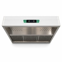 Penyaring Asap Minyak Tipe Filter All-in-One untuk Dapur Komersial, Penghisap Asap Terintegrasi Tanpa Saluran dari Baja Anti Karat untuk Restoran