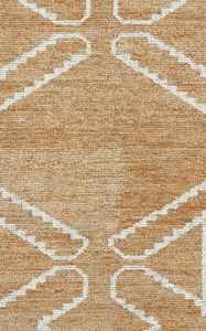 พรมคิลิมทำมือจากขนสัตว์ 100% และไหมไผ่ ผ้าปูพื้นลายเรขาคณิตปักลายดีไซเนอร์ สำหรับบ้าน โรงแรม ห้องนั่งเล่น ชายหาด สไตล์โบโฮ - Product Image 6