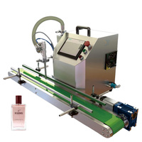 Machine de remplissage semi-automatique de bureau pour crèmes, lotions, gels corporels, sprays capillaires et pâtes cosmétiques en flacons