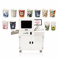 Nueva Impresora UV de Inyección de Tinta de Una Sola Pasada para Tarjetas y Papel, Cabezales Dobles CMYK, 1200DPI, 0-40m/min, Ancho Variable 0-210mm, Tinta UV Automática
