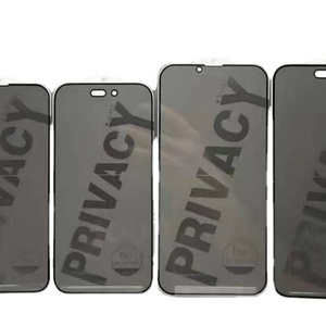 Nouveau style de verre de confidentialité 3D pour iPhone 15 Pro 17 Realme Narzo N65, protecteur d'écran en verre trempé pour la confidentialité - Product Image 5