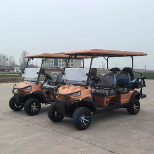 Voiturette de golf de luxe haute qualité pour 6 places, moteur 4 temps, tout-terrain, idéale pour le club et les transports spéciaux - Product Image 3