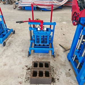 Machine mobile de fabrication de blocs QT2-45, machine de fabrication de blocs creux en cendres, machine de fabrication de blocs de béton <span class=keywords><strong>Hourdis</strong></span> - Product Image 4