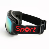 Masque de ski et casque anti-vent et anti-buée pour hommes adultes Waspo, matériau TUP RB-HX08