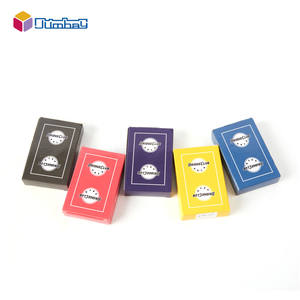 Papier d'art professionnel 12pt 270 280 300 310 315 320g Gsm, noyau bleu noir, rouleau magique, jetons de <span class=keywords><strong>poker</strong></span>, cartes à jouer en lin, publicité - Product Image 4