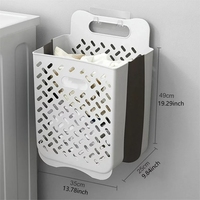 Panier à linge en PP et TPR pour articles ménagers et rangement de salle de bain