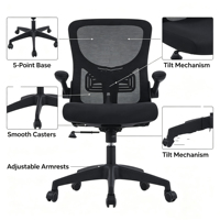 Le fabricant vend directement des chaises de bureau au design ergonomique moderne et à hauteur réglable