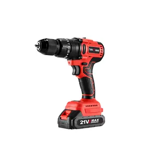SUPER ANTS 2024 New 2.0Ah Battery 21V Cordless Brushless Electric Drill Rotary Hammer Drill for Power Drills