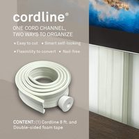 Goulotte de câblage flexible en PVC pour cuisine et salon, durable, résistante à l'usure, haute sécurité, solide, installation facile DIY