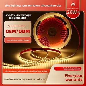 شريط إضاءة LED ذاتي اللصق 12/24 فولت منخفض الجهد 2835 SMD IP20 للإضاءة المنزلية قابل للتحكم عن بعد وقابل للتعتيم Ra95 3000K-6500K 50000 - Product Image 4