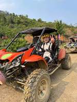Buggy tout-terrain abordable certifié EPA, démarrage au pédalier, 4 temps, plaisir hors route, karting tout-terrain Renli 200cc de base pour adultes