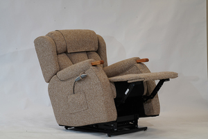 Nuevo diseño de sillón reclinable eléctrico con función de elevación para personas mayores, de gravedad cero, con dos motores y ruedas. - Product Image 2