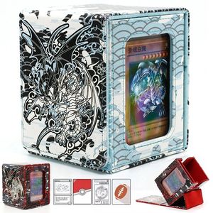 Boîte de rangement pour cartes à collectionner en cuir de qualité supérieure, pour 100+ cartes Magic TCG, boîte de présentation Commander, vente en gros - Product Image 6