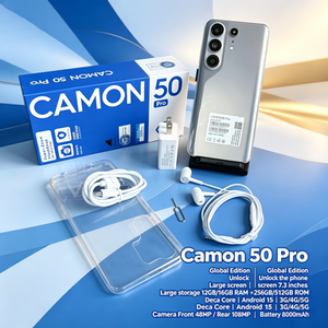 Teléfono Inteligente Techno Camon 50 Pro 5G con Android 15, 16 GB de RAM, 1000 GB de Almacenamiento, Pantalla de 6.8 Pulgadas, Doble SIM, Cámara de 48MP - Product Image 3