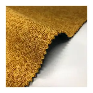 Factory garment knit 100% polyester hacci and polar fleece bonded fabric for clothing and winter coat