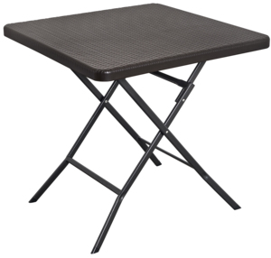 Vườn Xách Tay Gấp Bàn Vuông Làm Bằng Nhựa Với Cái Nhìn Bằng Gỗ - Product Image 2