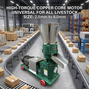 Machine de traitement des aliments multifonctionnelle pour élevage avicole 4,5 kW 5,5 kW, moulin à granulés pour canards, oies, poulets, porcs, moutons - Product Image 5