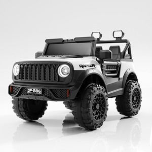   Voiture Électrique pour Enfants Musicale 12V 7Ah Batterie 4x4 Peinte avec Siège en Cuir et Roues en EVA Modèle M12 - Product Image 1