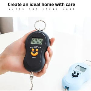 पोर्टेबल 10 ग्राम 50 किलोग्राम बैटरी मिनी इलेक्ट्रॉनिक स्केल बैग हैंग स्केल हैंडहेल्ड प्लास्टिक डिजिटल जेब स्केल - Product Image 5