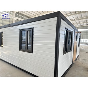 บ้านคอนเทนเนอร์สำเร็จรูปหรูหรา ขยายได้ 2 3 4 ห้องนอน โครงสร้างเหล็กสำเร็จรูป ราคาประหยัด บ้านโมดูลาร์ - Product Image 6