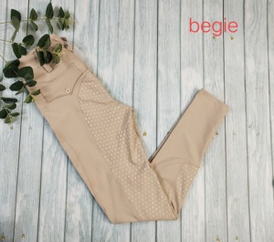 <span class=keywords><strong>Pantalon</strong></span> d'Équitation Femme à Fond Intégral Silicone, Culotte d'Équitation Sportive Cheval - Product Image 5