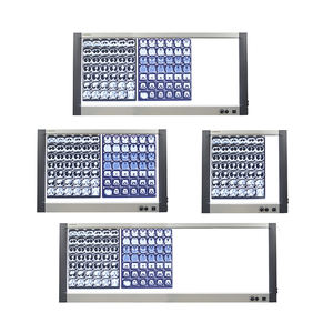 Medical Single Double Triple Vierfach <span class=keywords><strong>Digital</strong></span> LED Röntgen film Viewer Dimmbare Betrachtung lampe Negatos kop Preis - Product Image 1