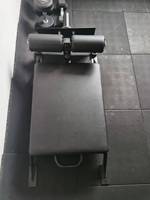 Banc GHD Mini Nordique - Chaise Romaine Multifonctionnelle pour les curls des ischio-jambiers, les extensions dorsales et les exercices de renforcement du tronc, Équipement de gym à domicile