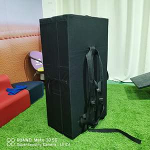 Colchoneta Plegable para <span class=keywords><strong>Escalada</strong></span> en Roca, Colchoneta de Protección, Colchoneta para Boulder, 1000D, Negro/Gris - Product Image 3