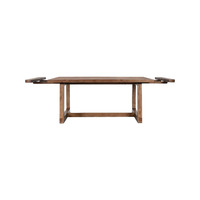 Mesa de Comedor Moderna y Tradicional de Madera Maciza Ajustable, Duradera y Ecológica para 6 Personas, Diseño Elegante y Personalizado para Hogar, Hotel o Restaurante