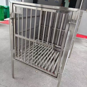 Jaula para Perros de Hierro Pintado <span class=keywords><strong>con</strong></span> Bandeja Extraíble para un Fácil Mantenimiento - Product Image 4