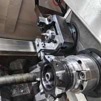 Machine-outil combinée XY1520 à structure plate rigide pour le fraisage des extrémités et le perçage de trous centraux - Machine-outil CNC pour le traitement des arbres