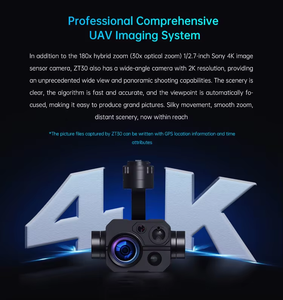 Cámara Térmica ZT30 de Alta Resolución 4K 8MP con Cuatro Sensores Ópticos Mejorados, Identificación Inteligente y Seguimiento - Product Image 6