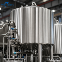 Fermenteur de bière à double enveloppe Tonsen 10HL, 1000L, en acier inoxydable, unitank conique avec système de refroidissement au glycol pour brasserie