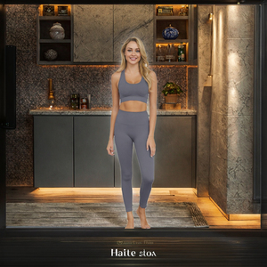 Survêtements 2 pièces taille haute pour femmes Survêtements confortables pour la saison d'été pour femmes - Product Image 3